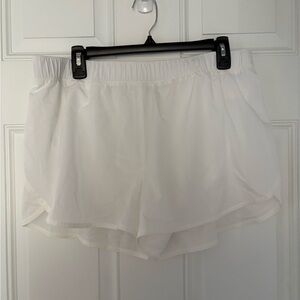 NWT Women's White Running Shorts